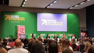 One of the all-women panel's at the conference