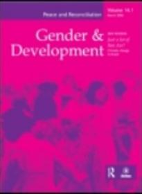 Front cover of Gender and Development Journal