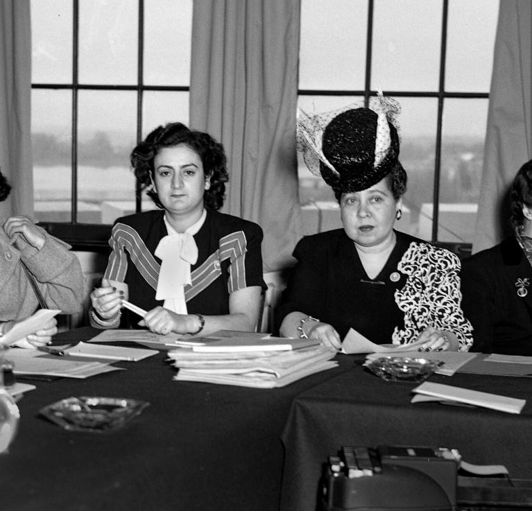 The birth of the Commission on the Status of Women in the 1946 UN General Assembly. © UN Women 