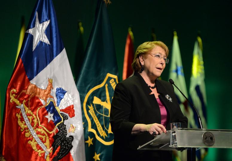 Verónica Michelle Bachelet Jeria, former President of Chile