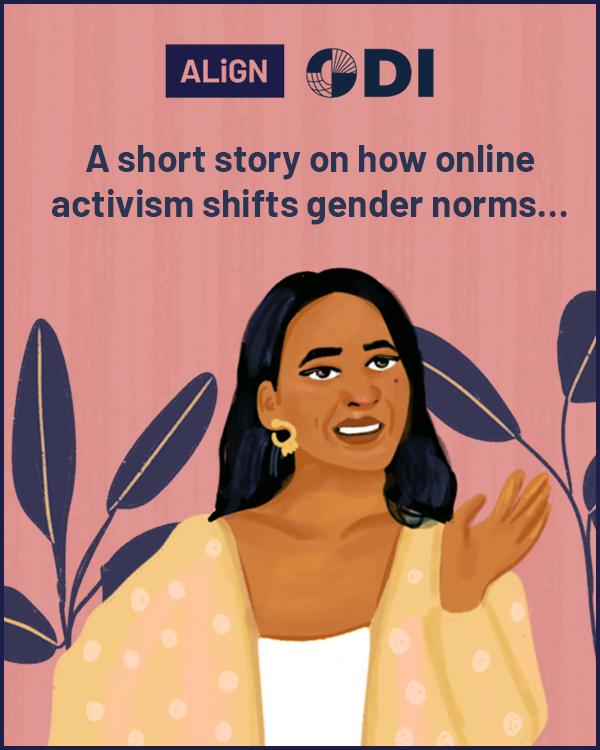 A short story on how online activism shifts gender norms…