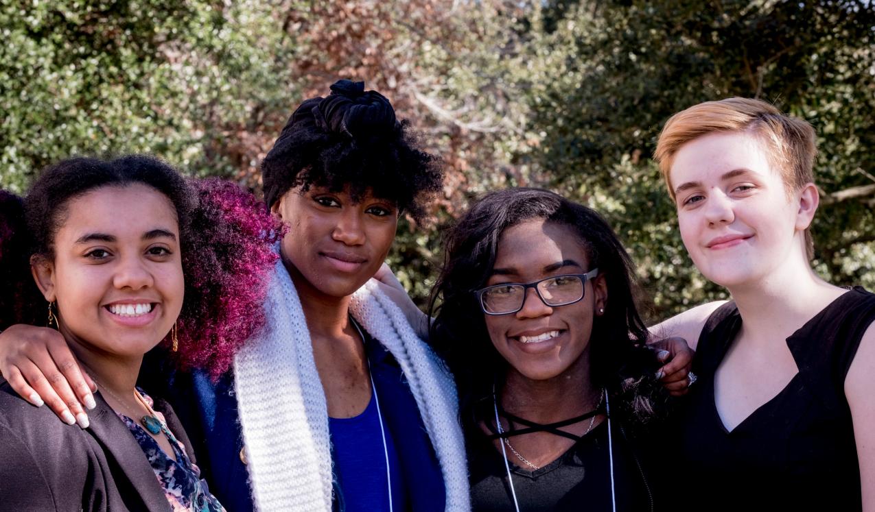 Members of the Mississippi Youth Council (MYCouncil) advocate at the state capitol around sex education in their schools. © Nina Robinson/Getty Images/Images of Empowerment