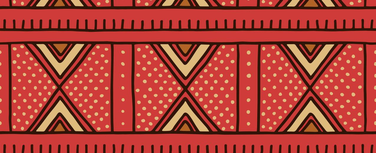 Bogolan is a traditional fabric from Mali. Bogolan means "made with earth" and is a dyeing technique that originated in Mali in the 12th century. © Leonova Elena/Shutterstock.com