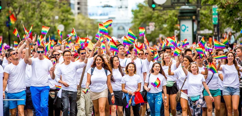 Pride in San Francisco 2015 with Apple. © Thomas Hawk