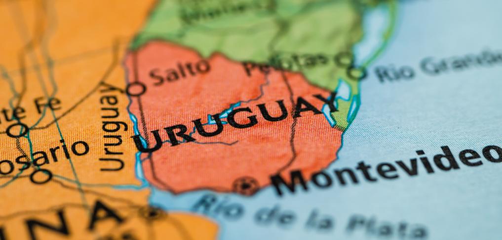 Map of Uruguay ©Hairem | Shutterstock ID: 1533105674