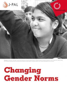 Changing gender norms report cover