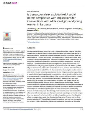 First page of article