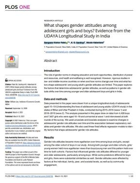 First page of article