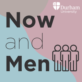 Now and Men podcast logo