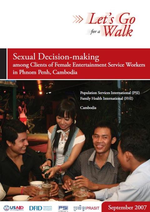 Let's go for a walk report cover