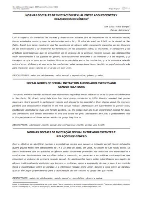 First page of article