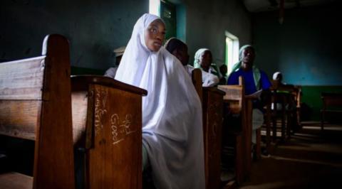 Young girls in class in the Kaduna region of Nigeria. ©UNESCO/Shutterstock