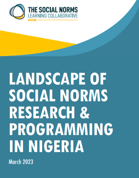 LANDSCAPE OF SOCIAL NORMS RESEARCH & PROGRAMMING IN NIGERIA 