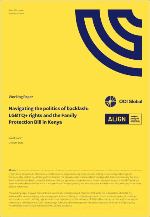 Cover of report