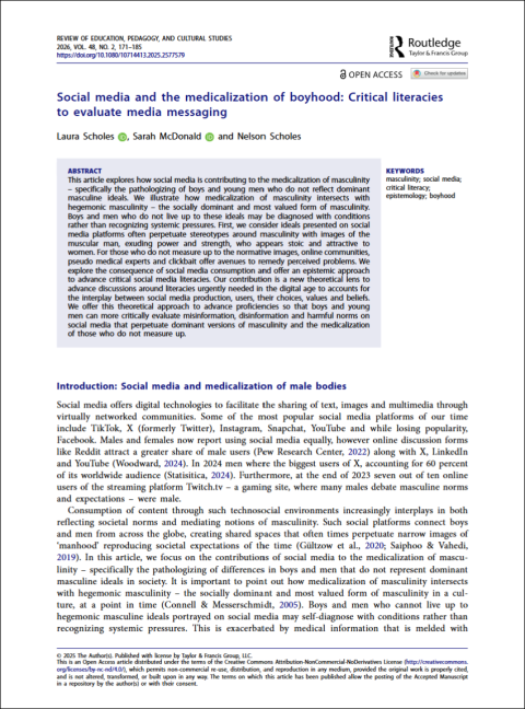 Cover of article