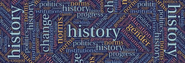 History and change graphic