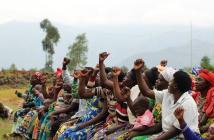 Discussing local governance at a Rwanda community village meeting. © Subhrajit123/ Stock Photo ID: 2011588205