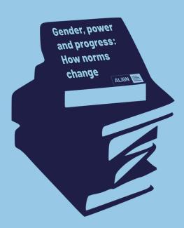 Report launch graphic - stack of books