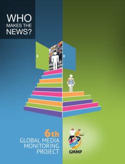 Cover of the latest edition of 'Who makes the news' © GMMP