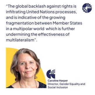 Quote from Caroline Harper