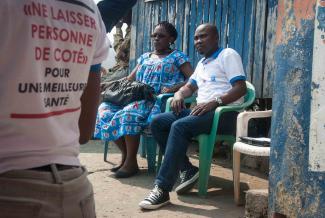 Dépistage VIH Sida à Matadi en RDC. Source : PNUD RDC