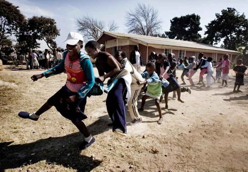 Children playing