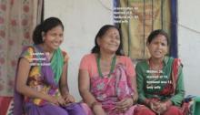 A grandmother, mother and daughter talk about their life experiences.