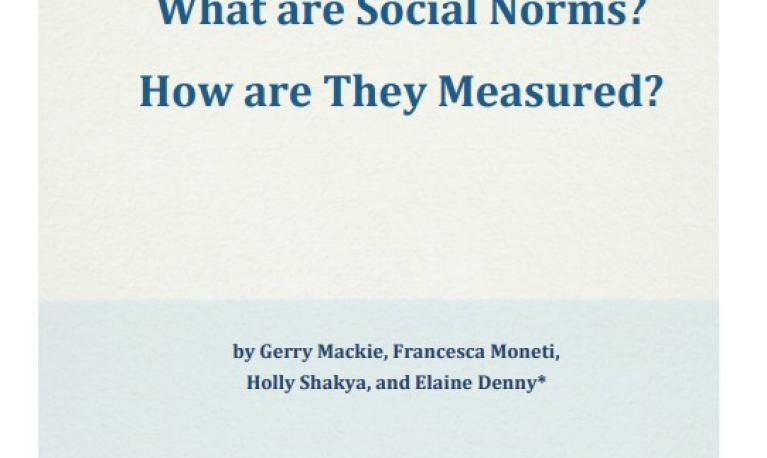 Front cover of report