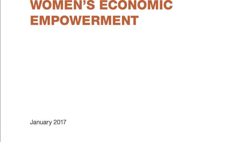 Norms and women’s economic empowerment