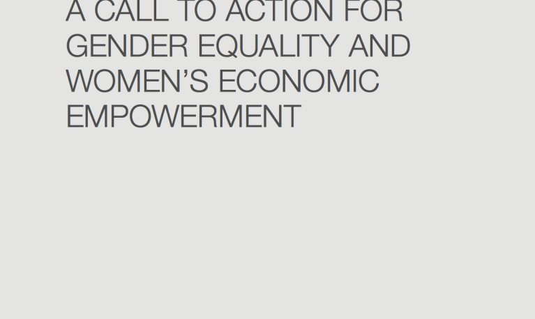 Leave no one behind: A call to action for gender equality and women’s economic empowerment