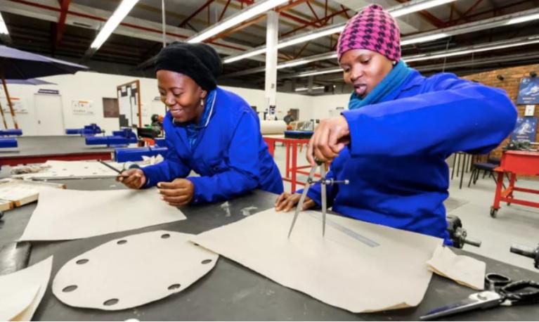 Female engineers in South Africa. Credit: Sunshine Seeds/Shutterstock
