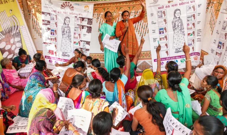 UN Women Executive Director hears from rural tech gurus, Gujarat, India, 2014. Photo: UN Women/Gaganjit Singh CC BY-NC-ND 2.0