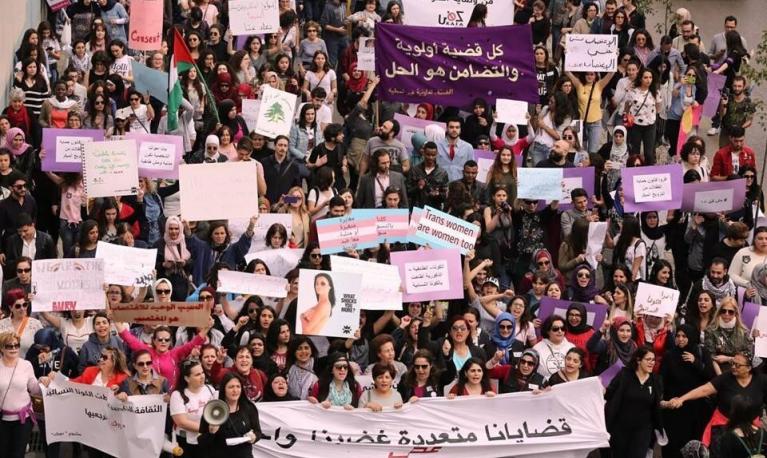 International Women's Day 2018, Lebanon. © Fe-Male