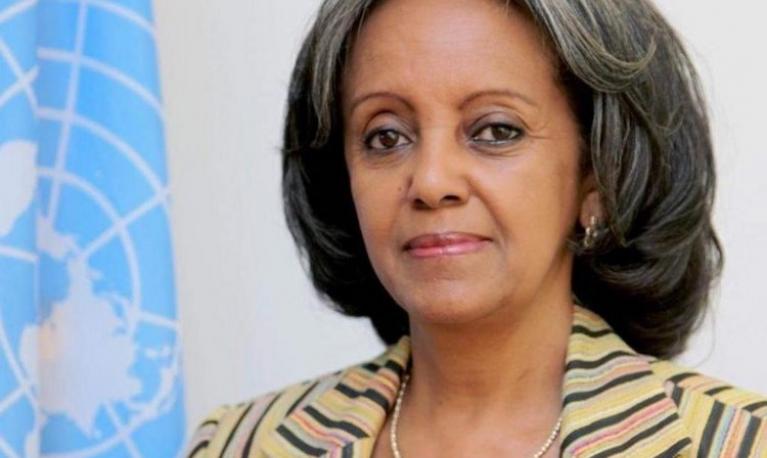 Photo: New Ethiopian President Sahle-Work Zewde. Credit: The Star, Kenya