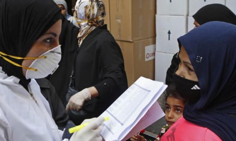 CARE’s response to COVID-19 in Lebanon. © Paul Assaker/CARE