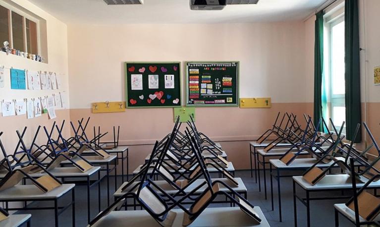 An empty classroom. © Duck of Minerva