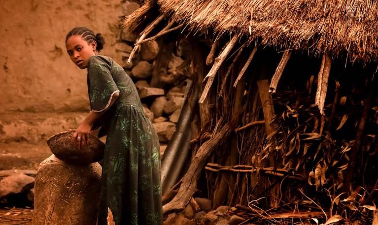 Tigray Woman in Ethiopia. © Rod Waddington