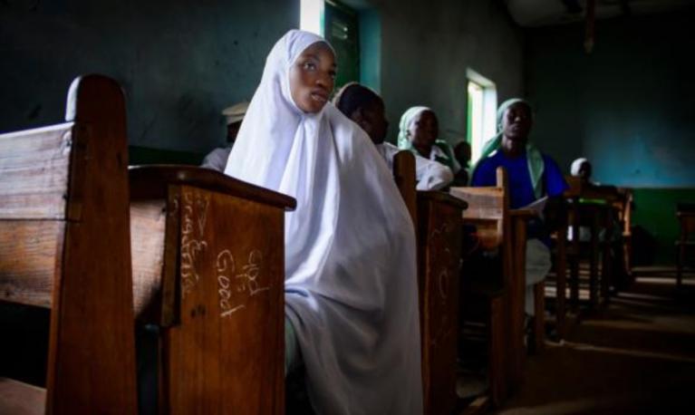 Young girls in class in the Kaduna region of Nigeria. ©UNESCO/Shutterstock