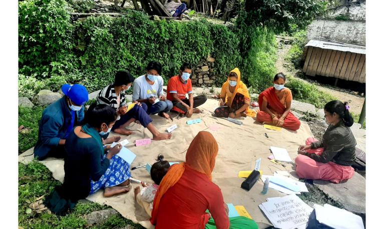 sitting in a circle learning 