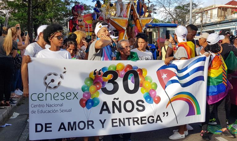  La Habana Gay Pride Parade, 2018. © P. Falchi/Shutterstock ID: 1641262987
