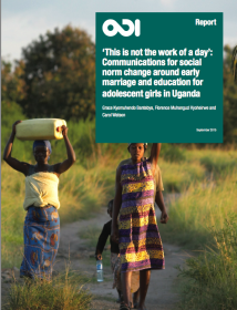 Front cover of ODI publication
