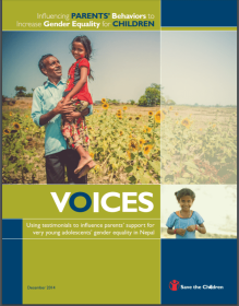 Voices Nepal report cover 