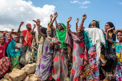 Members of girls club at Tutis Primary School in Oromia State of Ethiopia ©UNICEF Ethiopia/2013/Ose