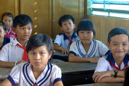 Pupils in An Giang. Credit: Dang Bich Thuy