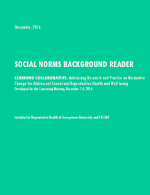 Social norms background reader