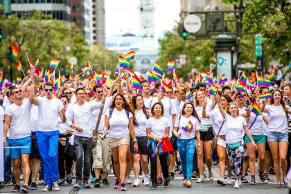 Pride in San Francisco 2015 with Apple. © Thomas Hawk