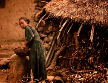 Tigray Woman in Ethiopia. © Rod Waddington