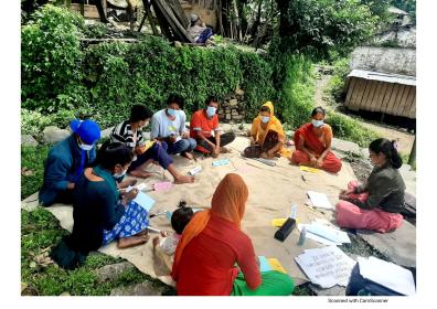 sitting in a circle learning 