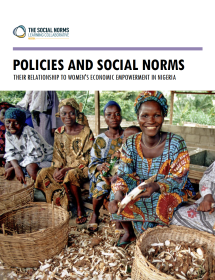 Cover page for policy review in Nigeria