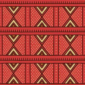 Bogolan is a traditional fabric from Mali. Bogolan means "made with earth" and is a dyeing technique that originated in Mali in the 12th century. © Leonova Elena/Shutterstock.com